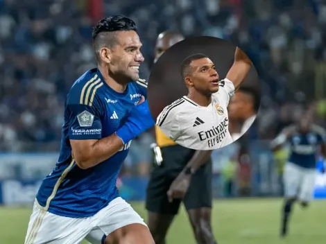 La coincidencia de Falcao en Millonarios que lo coloca a la altura de Mbappé