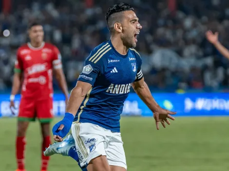 Radamel Falcao García hace historia con Millonarios y consigue un récord