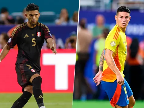 Alineaciones confirmadas de Perú vs. Colombia por las Eliminatorias Sudamericanas