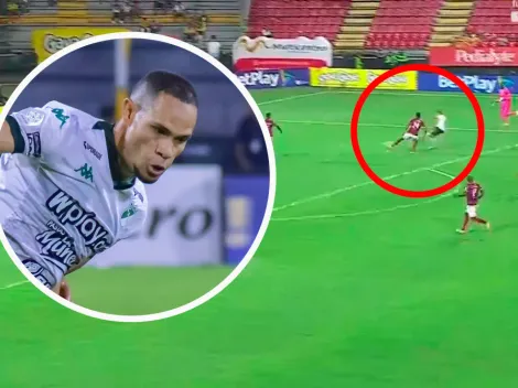 Video: el insólito gol que falló Ánderson Plata en Tolima vs. Cali