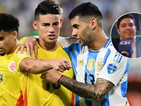 El colombiano que es hincha de Argentina y es viral en las redes sociales