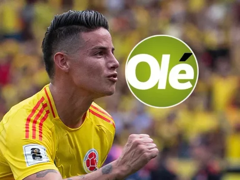 Las palabras que el 'Diario Olé' le dedicó a James Rodríguez