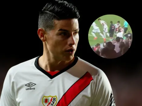 España rendida a James: así fue la ovación en su debut con el Rayo Vallecano