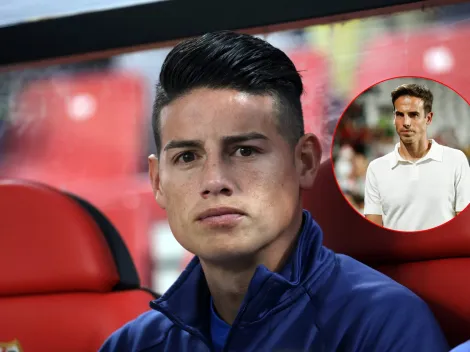 Indignación en redes por decisión que tomó el DT del Rayo Vallecano con James Rodríguez