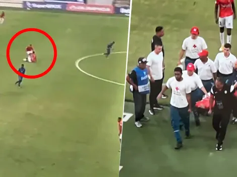 Video: jugador del Barranquilla F.C se desplomó en pleno partido