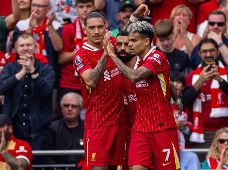 Tierno posteo de Díaz para celebrar el primer gol de Darwin Núñez