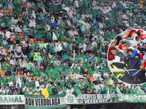 El primer saldo que dejó el enfrentamiento entre hinchas de Junior y Atlético Nacional