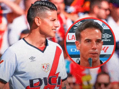 Polémica decisión del técnico de Rayo con James Rodríguez