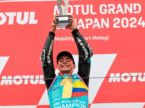 ¡David Alonso, campeón mundial de la Moto3!