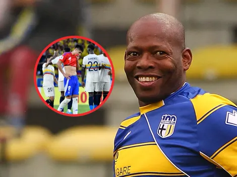 Asprilla se acordó de Chile y pidió hablar con FIFA tras el triunfo de Colombia