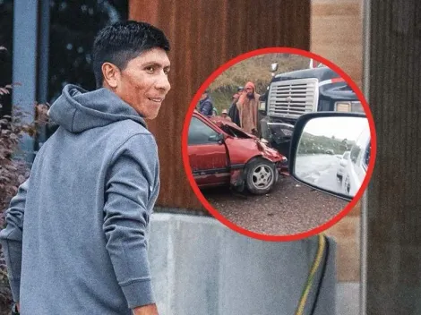 El papá de Nairo sufrió un accidente de tránsito en las vías de Boyacá