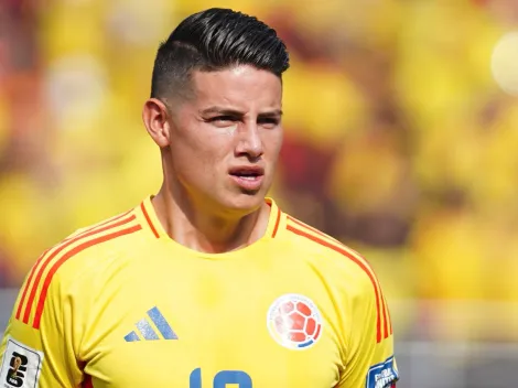 James Rodríguez llegó a la concentración de la Selección Colombia con elegancia