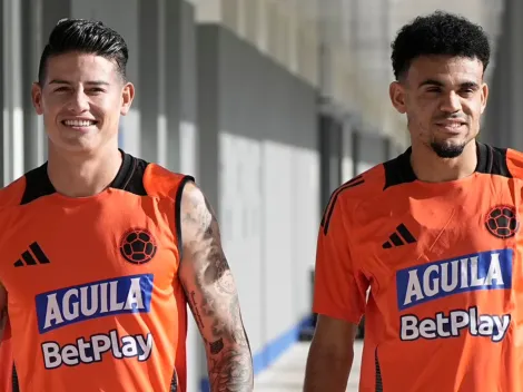 Se ilusionaron los hinchas: Luis Díaz y James Rodríguez posaron con la camiseta de un grande