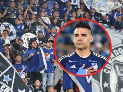 Hincha de Millonarios, inconforme con Falcao: "Es un muerto total"