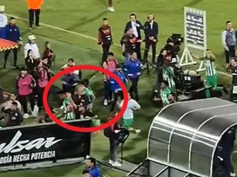 La reacción de los jugadores de Nacional que pudo terminar en tragedia