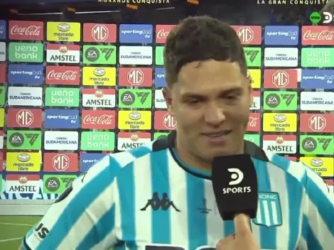 El conmovedor llanto de Juan Fernando Quintero, tras ser campeón con Racing