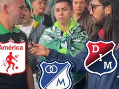 ¿Millonarios o América? Hinchas de Nacional eligieron el gran clásico del FPC