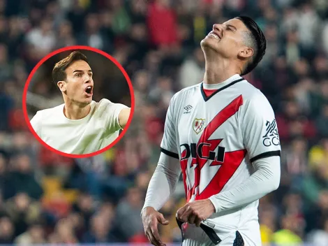 ¿Castigo para James? La drástica decisión que tomó el DT del Rayo