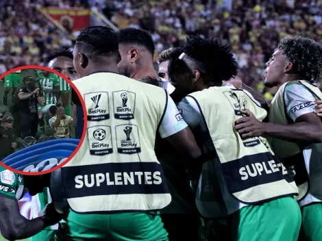 El gesto obsceno que hizo un jugador de Atlético Nacional a la hinchada del Tolima en la final