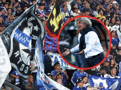 Las críticas de la hinchada de Millonarios por el nuevo técnico