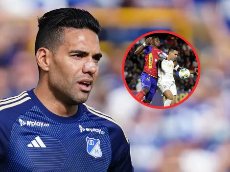 A Falcao le acordaron del Pasto tras la opción de gol que falló