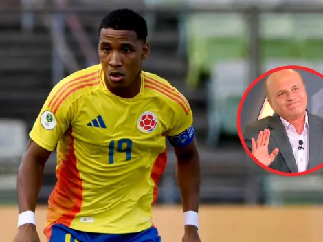 La reacción de Carlos Antonio Vélez a la derrota de Colombia contra Brasil