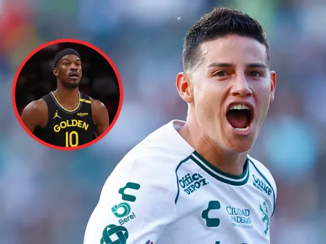 La imagen de Jimmy Butler que incluyó a James Rodríguez y vieron 4 millones de personas