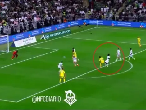 Golazo de Durán contra Al Ahli tras potente remate y linda jugada de Mané