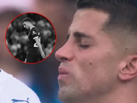 Joao Cancelo, totalmente destrozado en el minuto de silencio por Diogo Jota