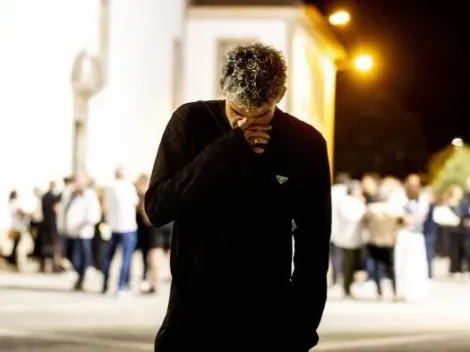 La reacción de Luis Díaz al llegar a Europa y asistir a la misa por Diogo Jota