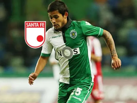 Jugó en Boca Juniors y Sporting Lisboa y será nuevo jugador de Santa Fe