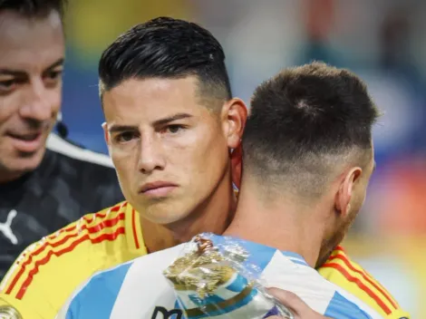 La decisión de James al ver que volvería a encontrarse con Messi