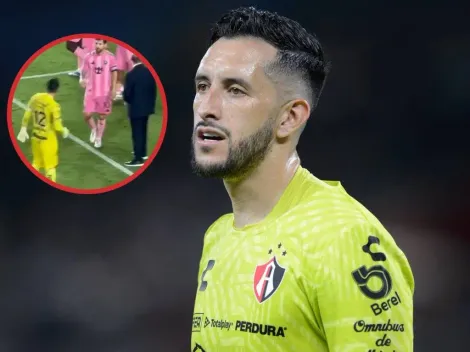 Lionel Messi buscó a Camilo Vargas y tuvo sorpresivo gesto con el colombiano