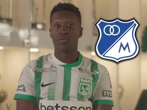 Marlos Moreno hizo confesión de Millonarios, tras llegar a Atlético Nacional
