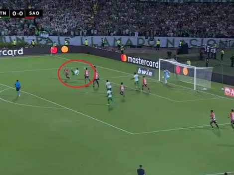 Marlos Moreno por poco marca el mejor gol de la historia de la Copa Libertadores