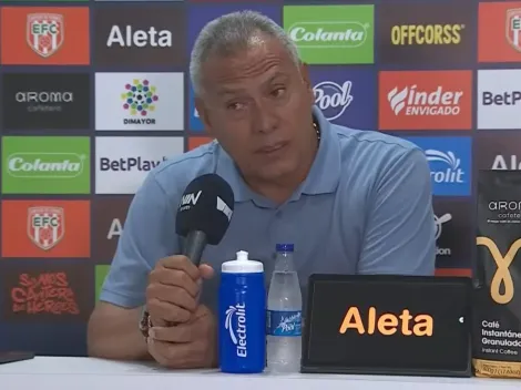Hernán Torres, molesto con los jugadores de Millonarios, tras perder con Envigado