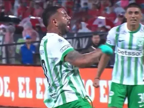 Edwin Cardona explicó por qué le celebró a la hinchada de Atlético Nacional