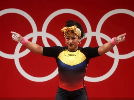 ¡La primera de plata en Tokio! Tamara Salazar consiguió el segundo lugar en halterofilia