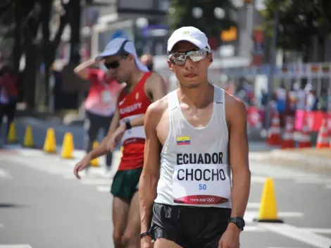 Andrés Chocho entre los 20 mejores de los 50 kilómetros marcha en Tokio 2020