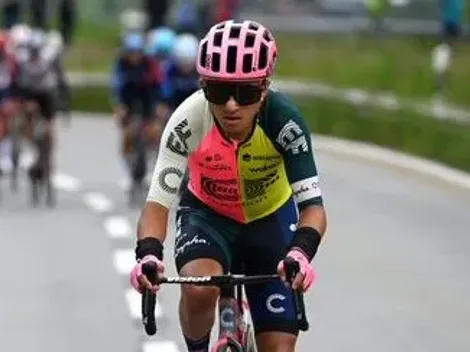 ¡Podio! Alexander Cepeda brilló en la etapa 13 del Giro d'Italia