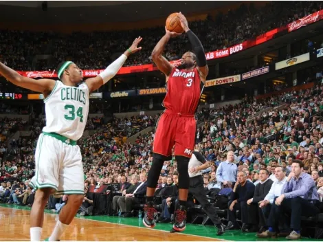 Dwyane Wade clowns Paul Pierce as Heat beat the Celtics