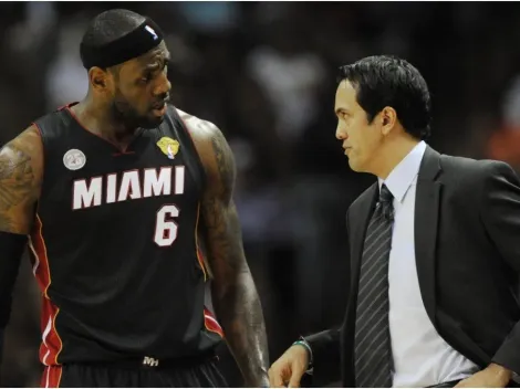 Erik Spoelstra gives a blunt response on facing LeBron James in the Finals