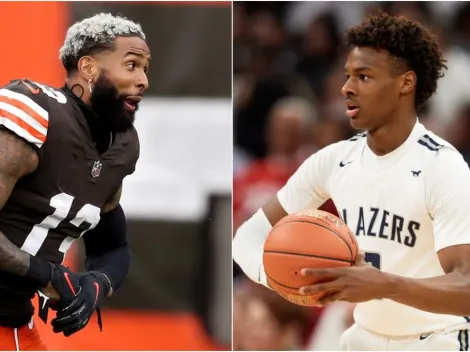 Odell Beckham Jr accidentally snitches on Bronny as LeBron James allegedly grounds him