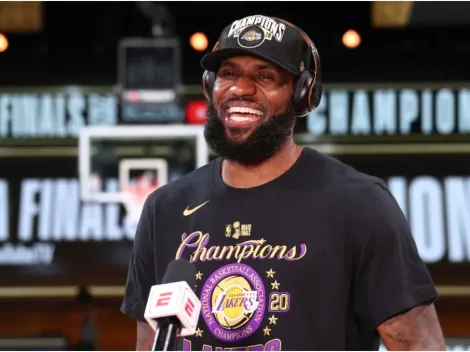LeBron James urges for a parade to celebrate the Lakers and Dodgers titles despite the pandemic