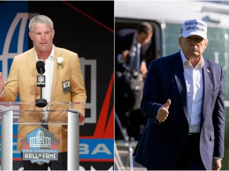 Former NFL QB Brett Favre under fire after endorsing Donald Trump on Twitter