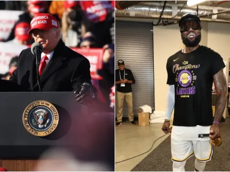Donald Trump takes a big shot at LeBron James ahead of Election Day