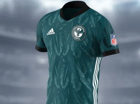 The Philadelphia Eagles fly high with these soccer-inspired jerseys