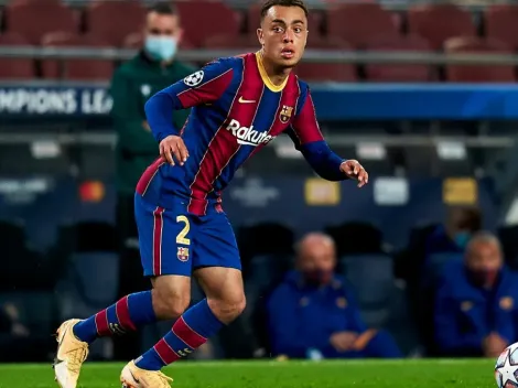 Sergiño Dest scores first goal with Barcelona in Champions League