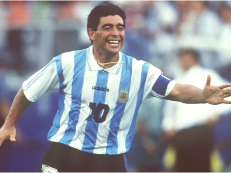 The day Diego Maradona scored his last goal vs. Greece... In the USA!