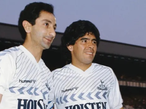 The day Maradona played for Tottenham